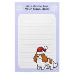 Chrstmas Cavalier King Charles Spaniel Stationery Design