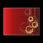 Chrtistmas Balls Postcard