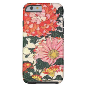 Chrysanthemum and horse-fly, Katsushika Hokusai Tough iPhone 6 Case