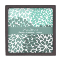 Chrysanthemum (Beryl Green) Jewelry Box Premium Gift Boxes
