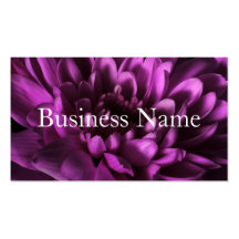 Chrysanthemum  Business Card