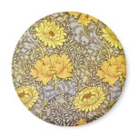 chrysanthemum by William Morris Refrigerator Magnets