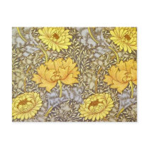 chrysanthemum by William Morris Post Card