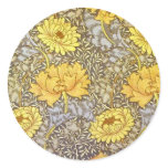 chrysanthemum by William Morris Stickers