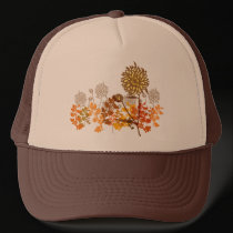 Chrysanthemum Graphic hats