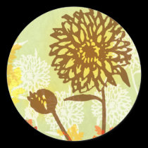 Chrysanthemum Graphic stickers