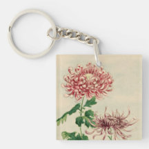 chrysanthemum Key Chain