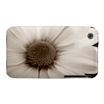 Chrysanthemum sepia flower iPhone 3g 3gs case CM casemate cases