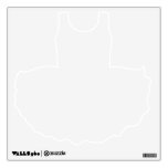 Chrysanthemum Tutu Room Decal