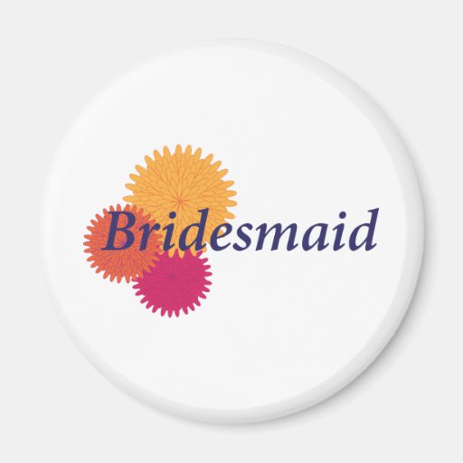 Chrysanthemum Wedding Magnets