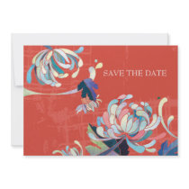 Chrysanthemum Wedding Save the Date Invitations by daphne1024 Chrysanthemum Wedding Save the Date Invitations