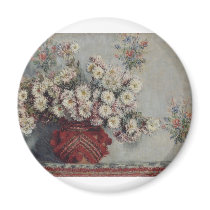 Chrysanthemums (1878) magnets