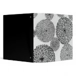 Chrysanthemums, a stencil for printing on cotton vinyl binder