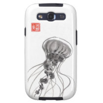 Chrysaora Jellyfish Ink Painting casemate cases