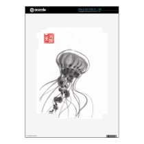 Chrysaora Jellyfish Ink Painting skins