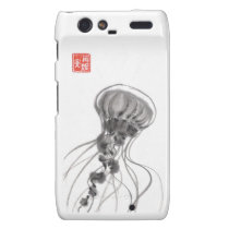 Chrysaora Jellyfish Ink Painting casemate cases