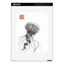 Chrysaora Jellyfish Ink Painting skins