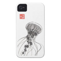 Chrysaora Jellyfish Ink Painting casemate cases