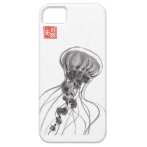 Chrysaora Jellyfish Ink Painting casemate cases