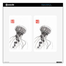 Chrysaora Jellyfish Ink Painting skins