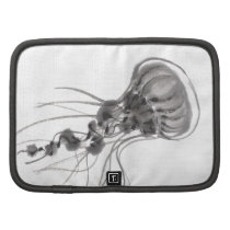 Chrysaora Jellyfish Ink Painting planners