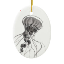 Chrysaora Jellyfish Ink Painting ornaments