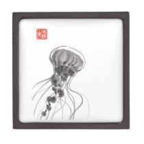 Chrysaora Jellyfish Ink Painting premium gift boxes