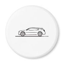 Chrysler 300 Station Wagon Fridge Magnet