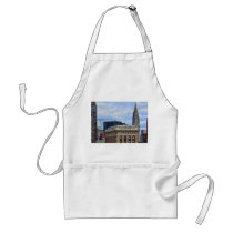 Chrysler Building, Flatiron, Blue Sky, Clouds Aprons
