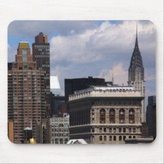 Chrysler Building, Flatiron Building, Sky House #1 Mouse Pads