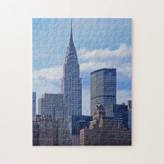 Chrysler Building, Met Life Building B1 Jigsaw Puzzles