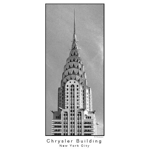 Chrysler Building / New York City print