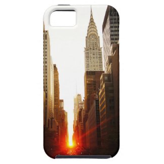 Chrysler Building Sunset Iphone 5 Covers