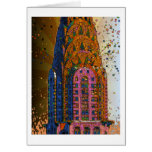 Chrysler Building Top Closeup #1 Cards
