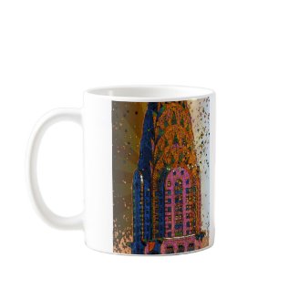 Chrysler Building Top Closeup #1 Mug