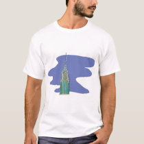 Chrysler Building t-shirts by prawny Chrysler Building t-shirts