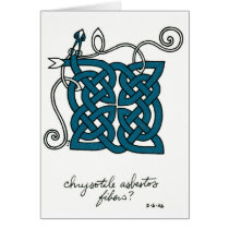 Chrysotile Asbestos Fibers card