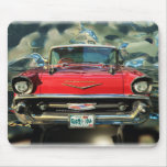 Chtome Chevrolet 1957 Front mousepads