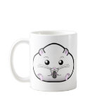 Chubby All White Russian Dwarf Hamster Mug
