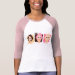 Ladies 3/4 Sleeve Raglan (Fitted)