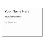 Chubby Business Card