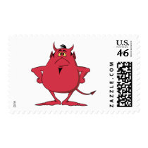 Chubby Demon Postage Stamps