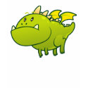 Chubby Dragon Kid's T-Shirt (dark)
