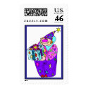 Chubby Party Clown 1 postage by MarkoMarko Chubby Party Clown 1 postage