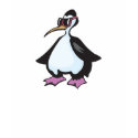 chubby penguin wearing sunglasses t-shirts