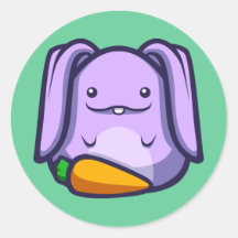 Chubs Bunny Sticker