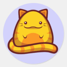 Chubs Kitty Sticker