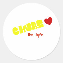 chubs the lyfe sticker