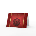 Chuc Mung Nam Moi Vietnamese New Year Mandala card