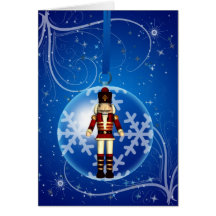 Chucherías del navidad con las estrellas y la niev tarjetas